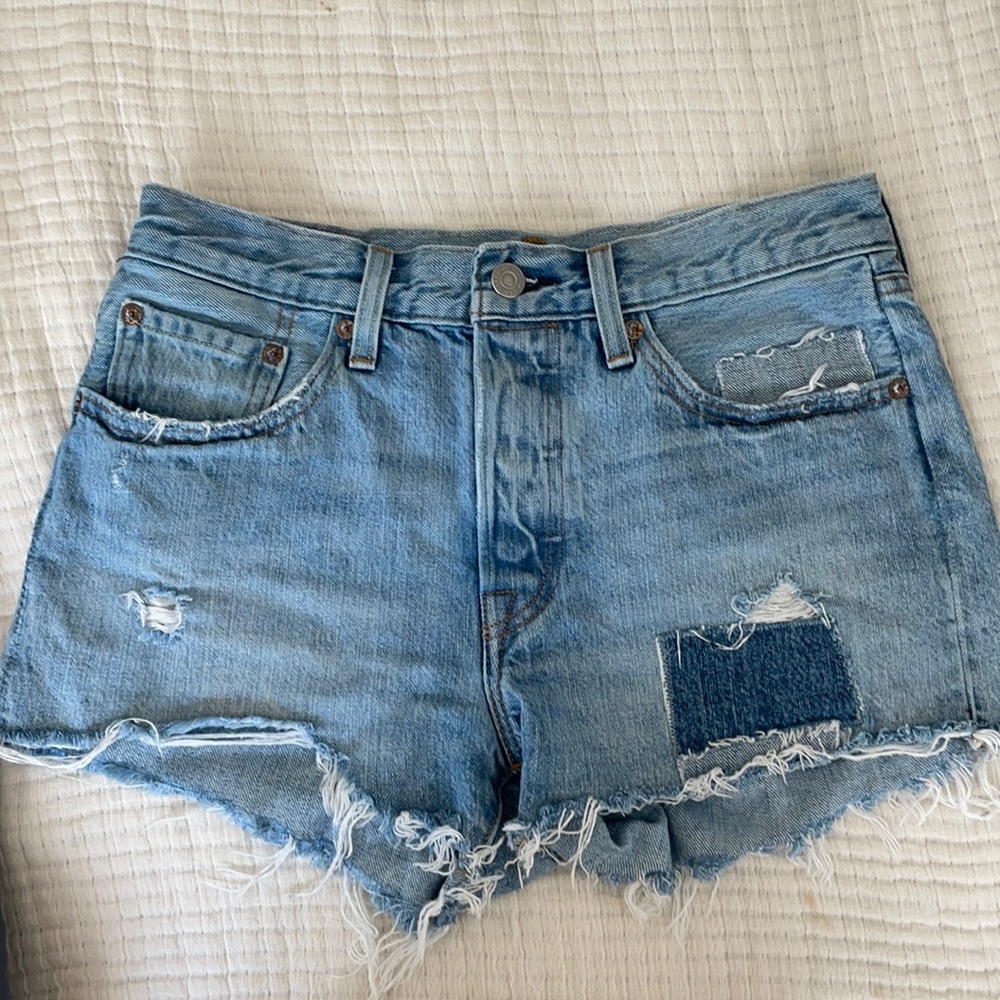Levi 501 denim shorts